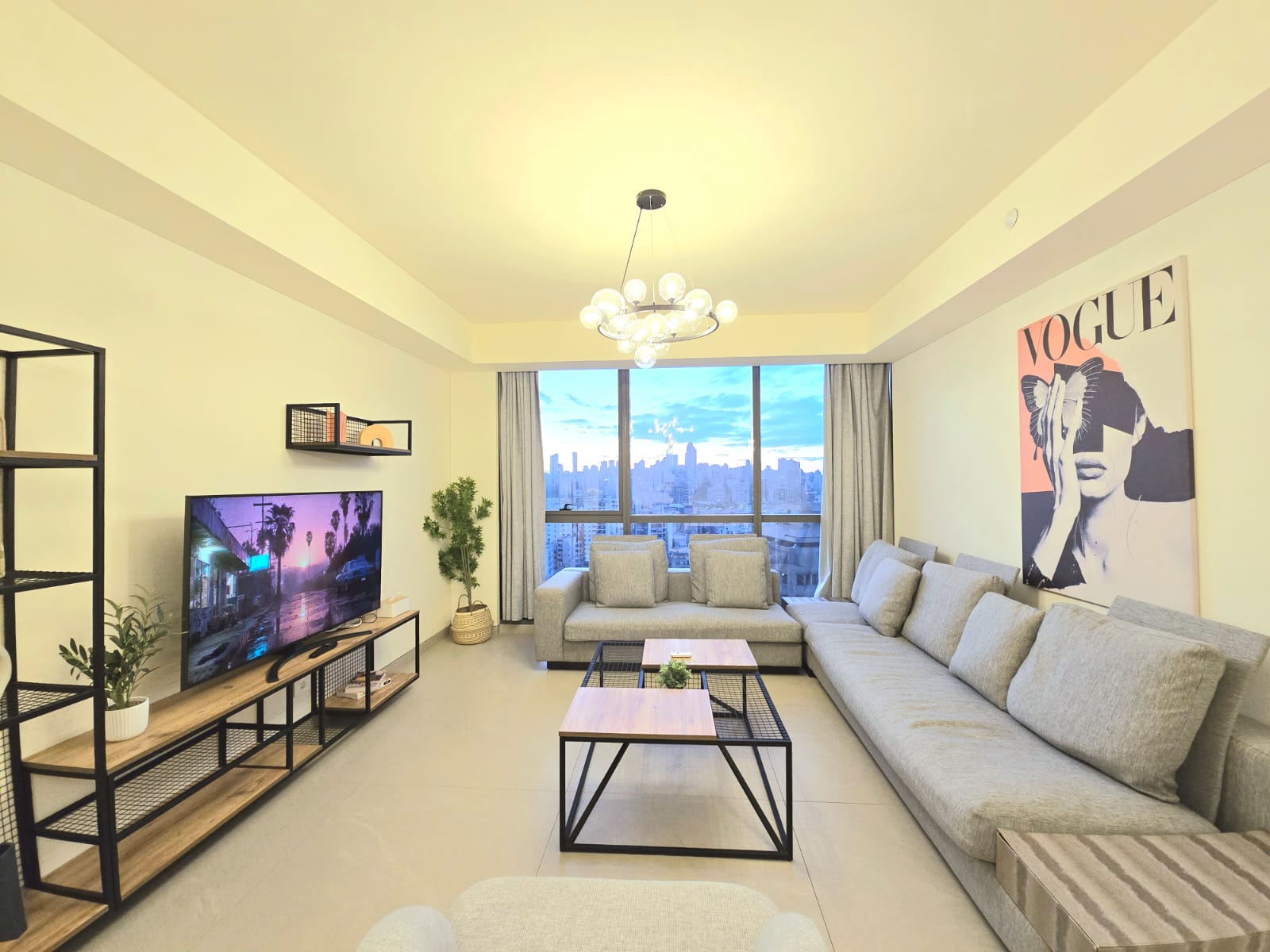 Tower Living Room, Tower 44, Lebanon, designed by Atelier Maria
